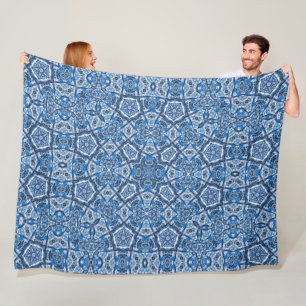 Manta Polar Invernal celta Nieve Fairy Magic Gate Mandala Quil