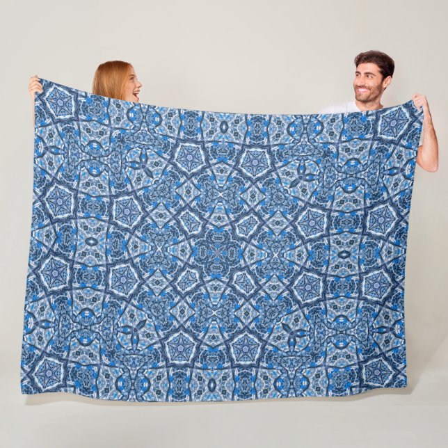 Manta Polar Invernal celta Nieve Fairy Magic Gate Mandala Quil (In situ)