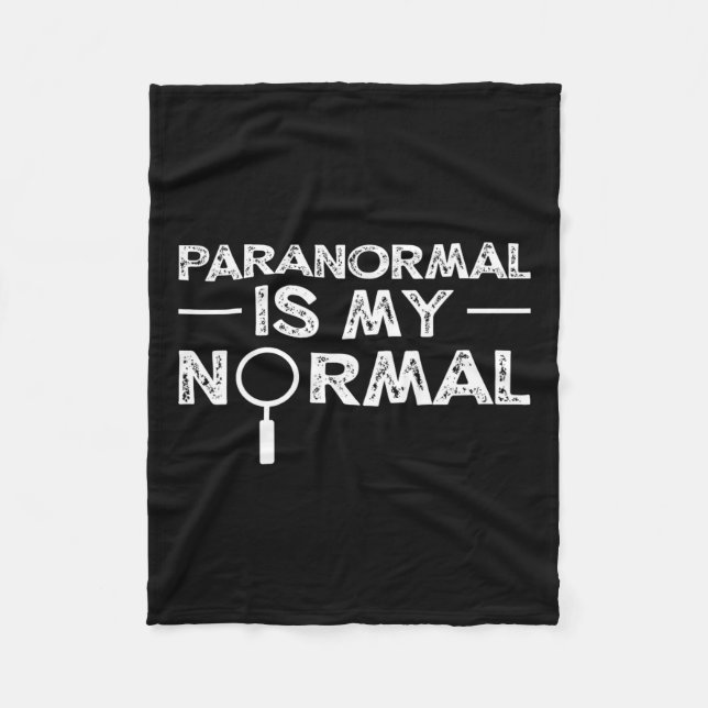 Manta Polar Investigador paranormal Ghost Hunting Funny Gift (Anverso)