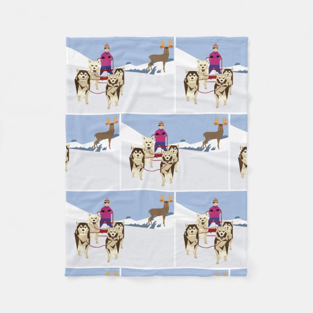 Manta Polar invierno (Anverso)