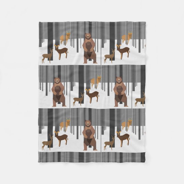 Manta Polar invierno (Anverso)