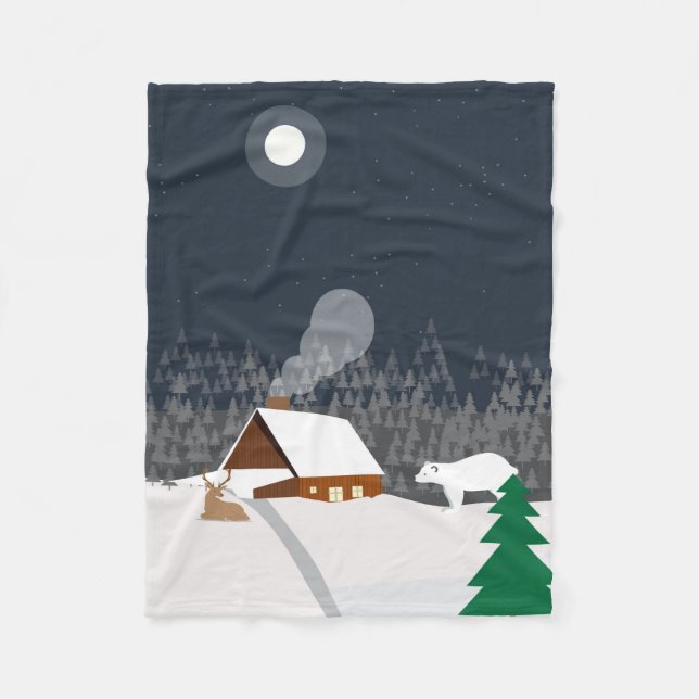 Manta Polar invierno (Anverso)