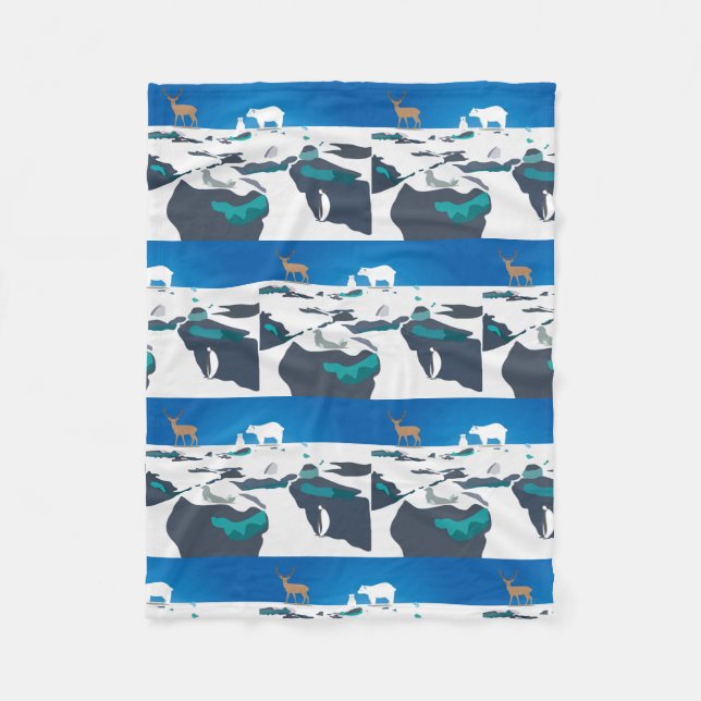 Manta Polar invierno (Anverso)