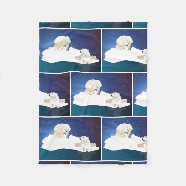 Manta Polar invierno (Anverso)