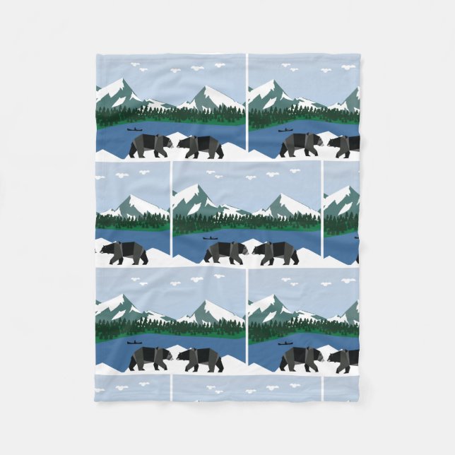 Manta Polar invierno (Anverso)