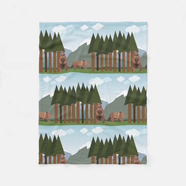 Manta Polar invierno (Anverso)