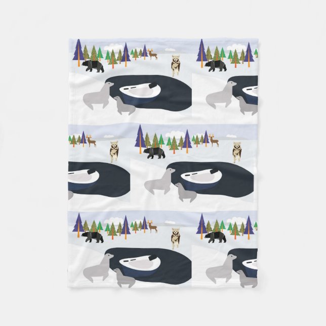 Manta Polar invierno (Anverso)