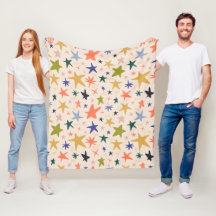 Invierno Acogedor con Patrón de Estrella Colorido 
