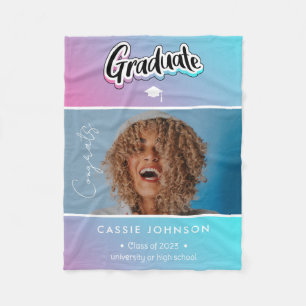 Manta Polar Invitación de graduación