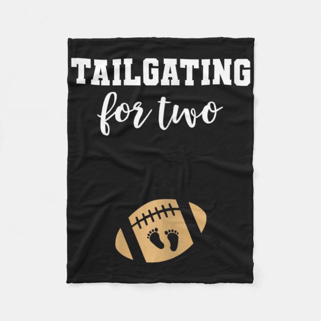 Manta Polar Invitación del embarazo en el fútbol cae por revel (Anverso)