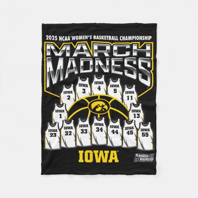 Manta Polar Iowa March Madness 2025 Women's Sketll Nil  (Anverso)
