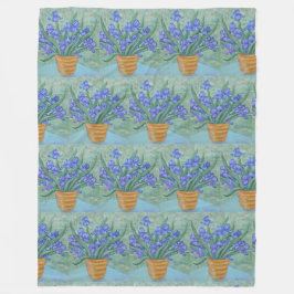 Manta Polar Iris Blossoms