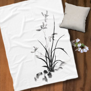 Manta Polar Iris chino - bw
