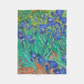Manta Polar Irises Vincent van Gogh