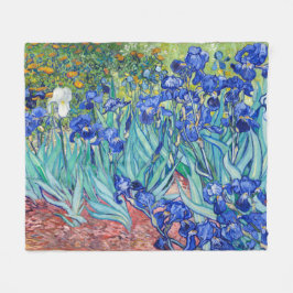 Manta Polar Irises Vincent van Gogh