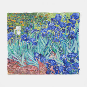 Manta Polar Irises Vincent van Gogh 