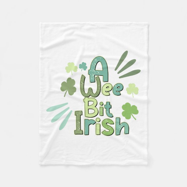 Manta Polar Irlandés A Wee Bit Irlandés (Anverso)
