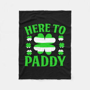 Manta Polar Irlandés aquí a Paddy