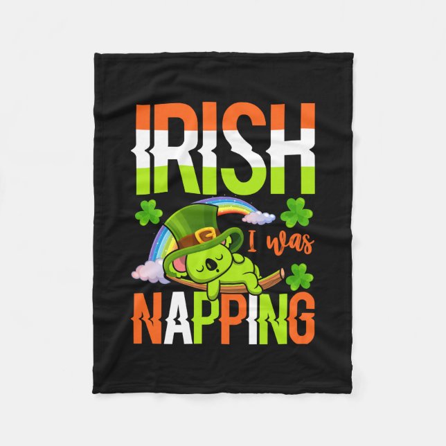 Manta Polar Irlandés, estaba tocando (Anverso)