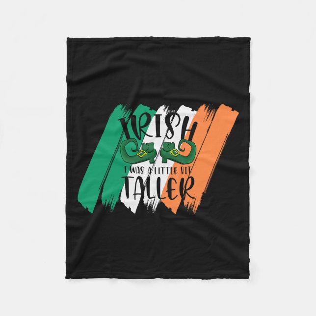 Manta Polar Irlandés, fui un poco más alto (Anverso)