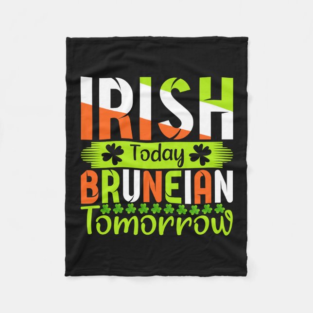 Manta Polar Irlandés hoy bruneano mañana (Anverso)