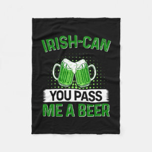 Manta Polar Irlandés, ¿Me Puedes Pasar Una Cerveza?