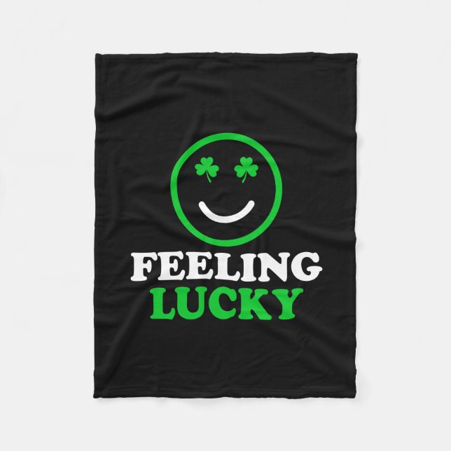 Manta Polar Irlandés sintiéndose afortunado (Anverso)