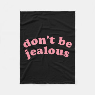 Manta Polar Irreverent Tees Don't Be Jealous Uni Adult , Black