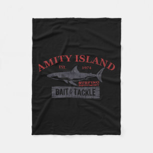 Manta Polar Isla De La Amistad Y Pesca Retro