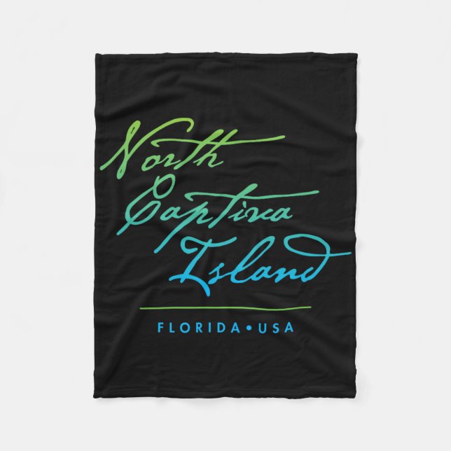Manta Polar Isla North Captiva Florida (Anverso)