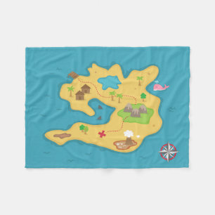 Manta Polar Isla Pirata, Mapa del Tesoro, Habitación Náutica p