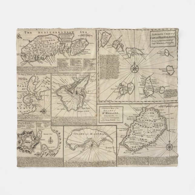 Manta Polar Islas africanas (Frente (Horizontal))