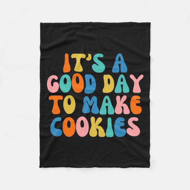 Manta Polar It S A Good Day To Make Cookie  (Anverso)