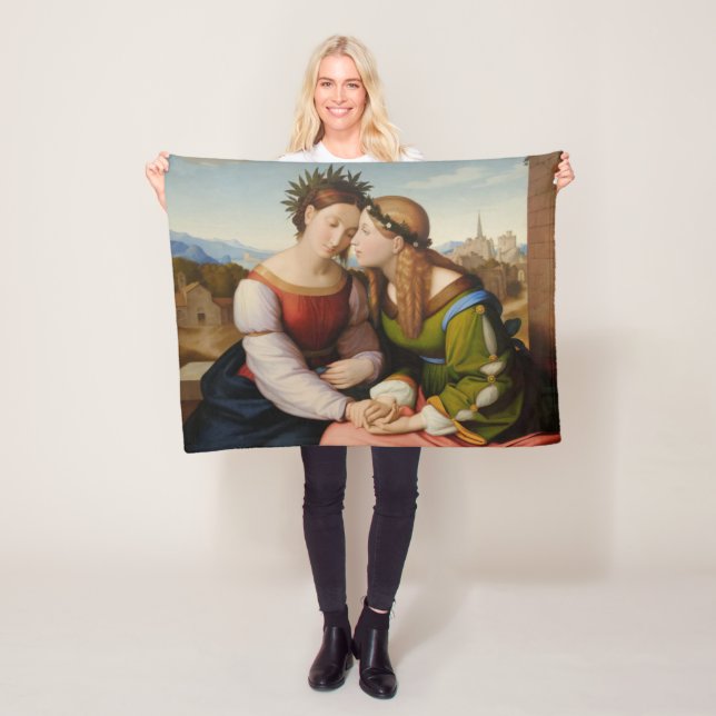 Manta Polar Italia y Alemania (Italia y Alemania como hermanas (In situ)