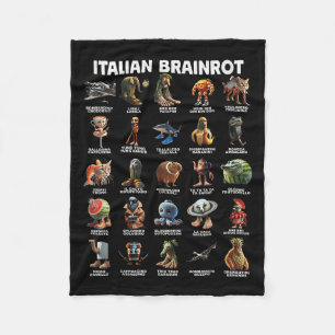 Manta Polar Italiano Brainrot Italiano Funny Memes T-s