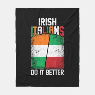 Manta Polar Italianos irlandeses divertidos y irlandeses lo ha