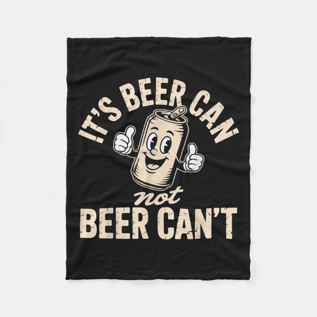 Manta Polar Its Beer Can Not Beer Can't  (Anverso)