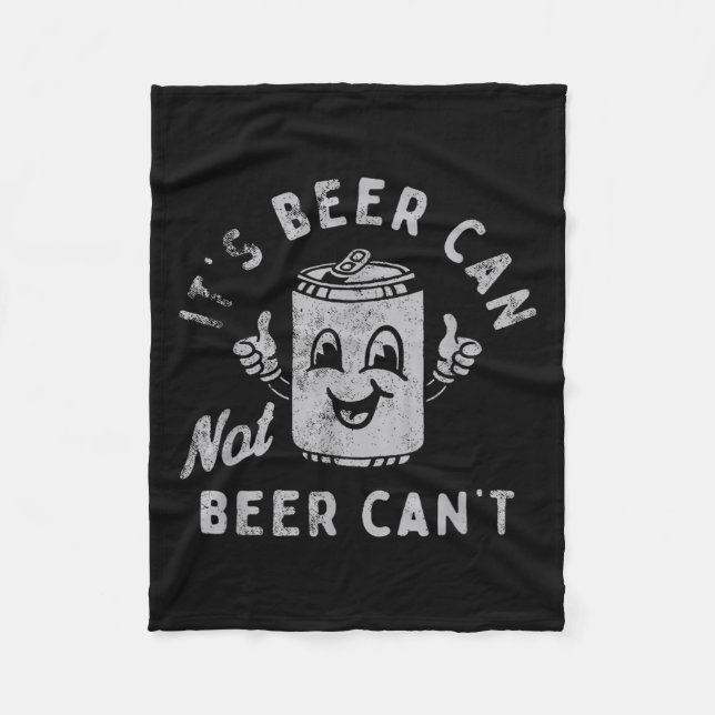 Manta Polar It's Beer Can Not Beer Can't  (Anverso)