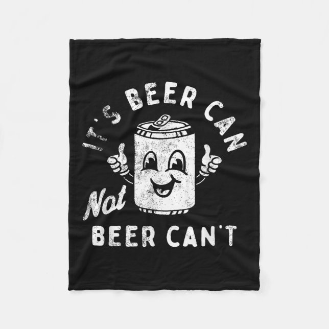 Manta Polar It's Beer Can Not Beer Can't  (Anverso)