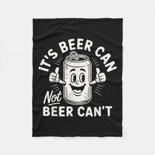 Manta Polar It's Beer Can Not Beer Can't  (Anverso)