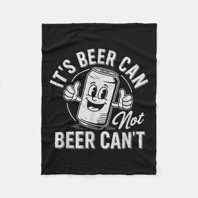 Manta Polar It's Beer Can Not Beer Can't Motivational Drinking (Anverso)