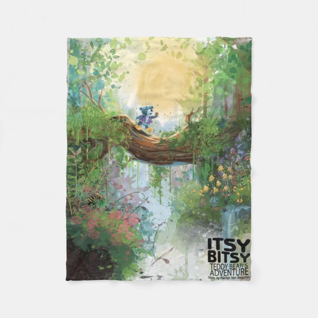 Manta Polar Itsy Bitsy Teddy Bear Willie (Anverso)