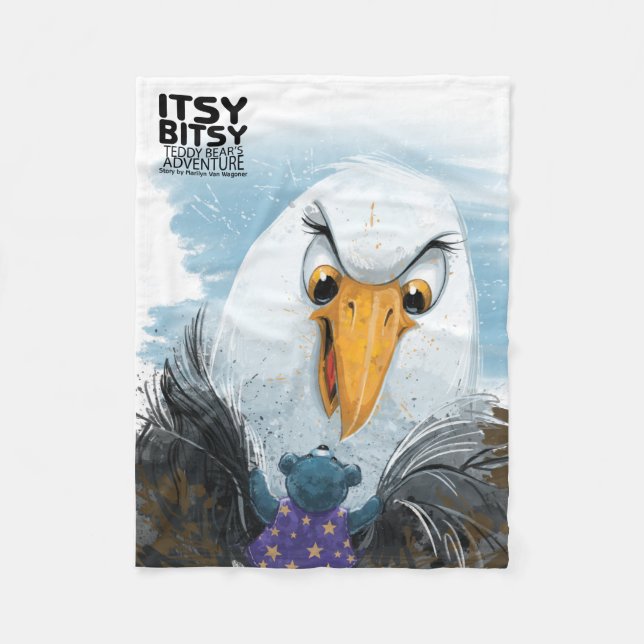 Manta Polar Itsy Bitsy Teddy Bear Willie (Anverso)