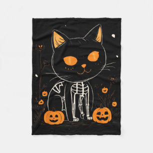 Manta Polar Jack O Lantern Halloween Spooky Kawaii Skeleton Ca