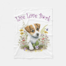 Jack Russell Dog Mom Floral