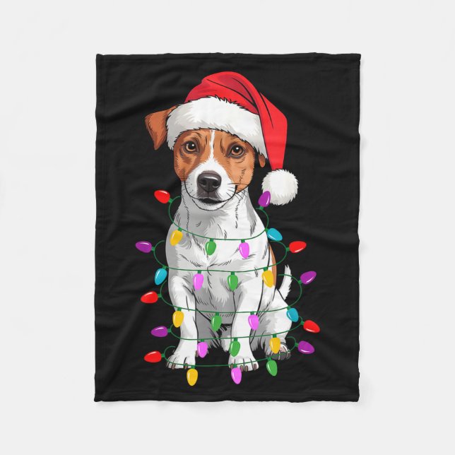 Manta Polar Jack Russell Terrier Dog Christmas Sweater Xmas Pe (Anverso)
