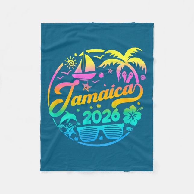 Manta Polar Jamaica 2026 Family Vacation Beach Matching Group  (Anverso)