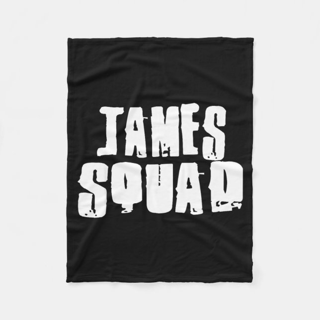 Manta Polar James Squad Name Funny James  (Anverso)