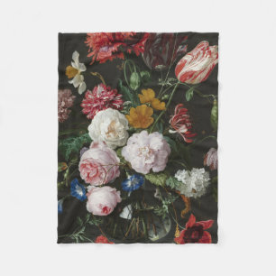 Manta Polar Jan Davidsz. De Heem - Vida fija con flores
