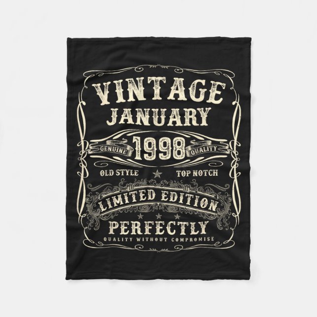 Manta Polar January 1998 28th Birthday For Men 28 Year Old Bda (Anverso)